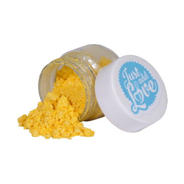 Corante Em Pó Metálico Amarelo Claro 7g - JustAddLove